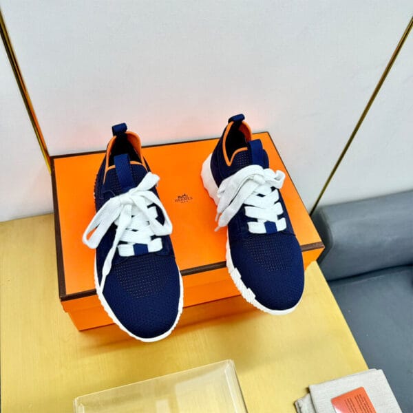 Hermes Depart slip-on sneaker Medium grey - Image 3