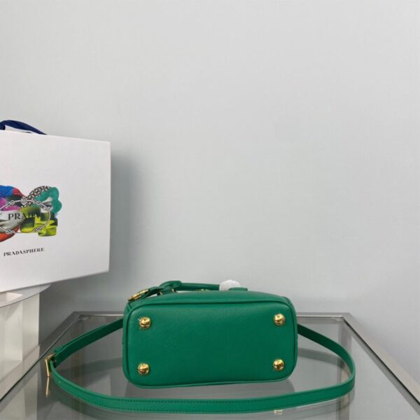 Prada Galleria Saffiano leather mini-bag Green - Image 5