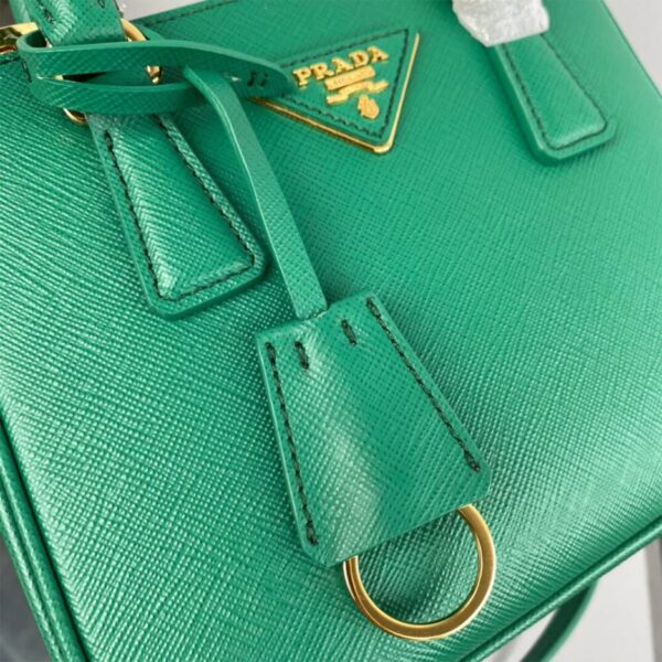 Prada Galleria Saffiano leather mini-bag Green - Image 6