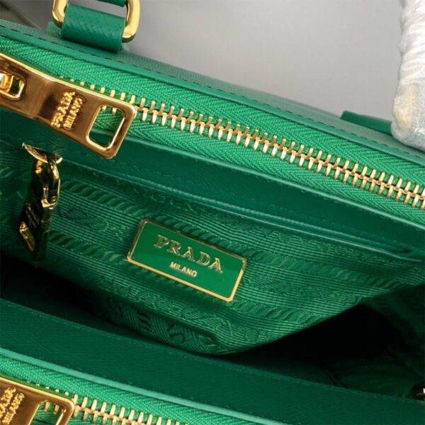 Prada Galleria Saffiano leather mini-bag Green - Image 7