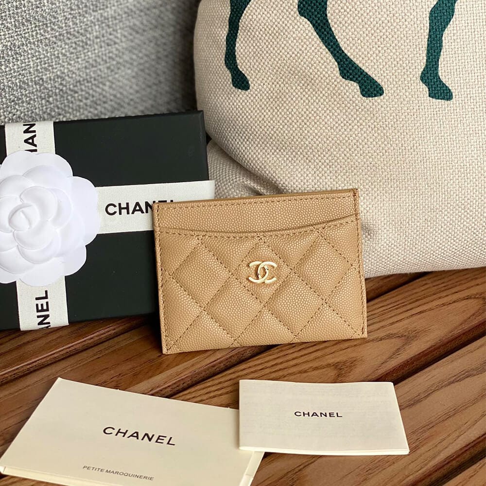 CHANEL Classic Card Holder Lake Blue - Image 2