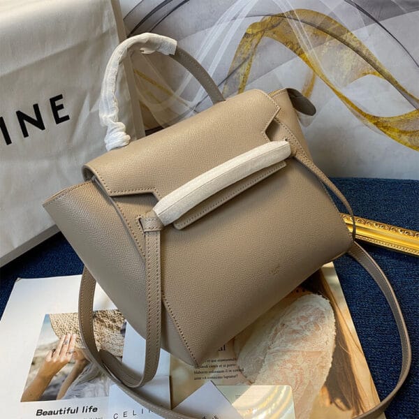 CELINE MICRO BELT BAG Beige - Image 3