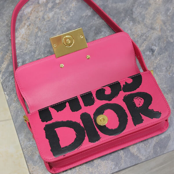 Miss Dior Flap Bag Pink - Image 6