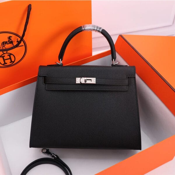 Hermes Kelly 25 black - Image 2