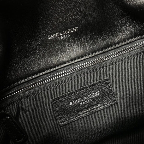 YSL Toy Puffer in lambskin black - Image 7