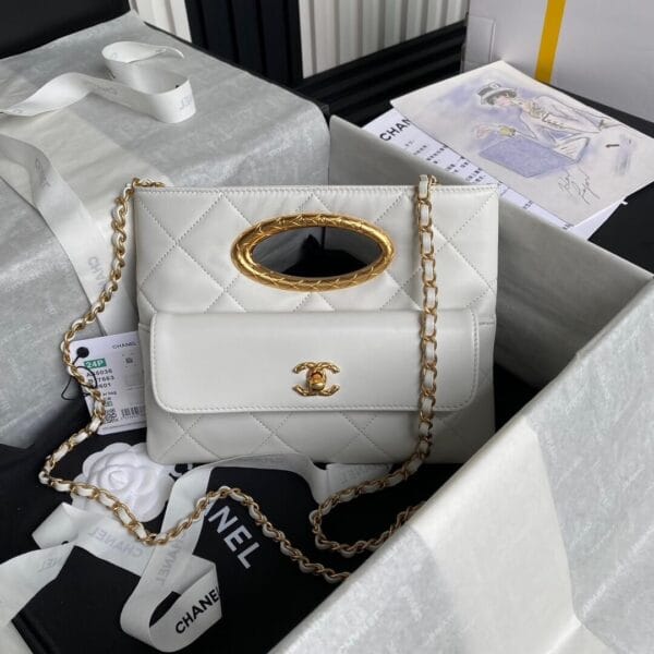 Chanel Clutch(high-end grade) Beige - Image 2