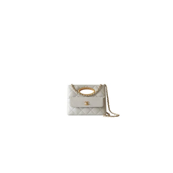 Chanel Clutch(high-end grade) Beige