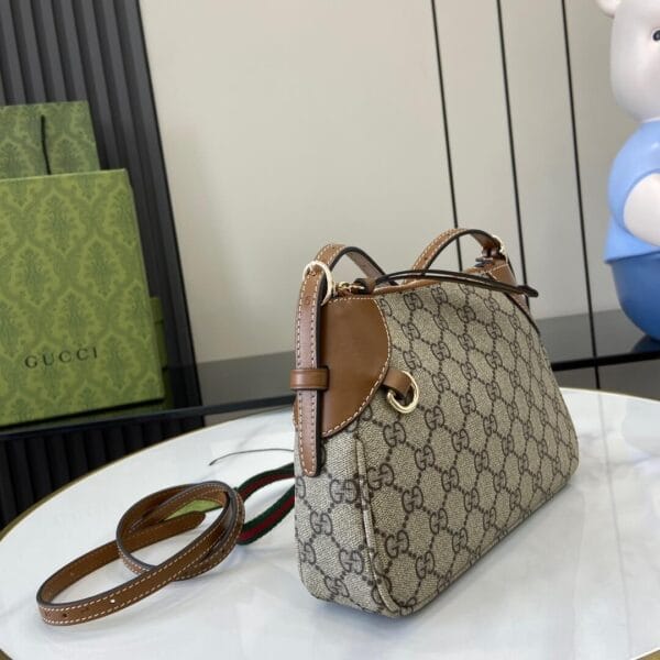 GG Emblem small shoulder bag Beige - Image 3