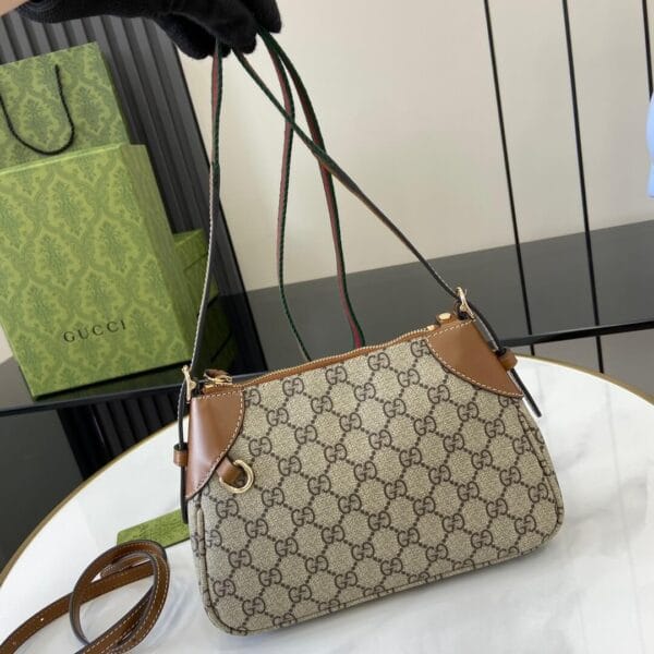 GG Emblem small shoulder bag Beige - Image 6