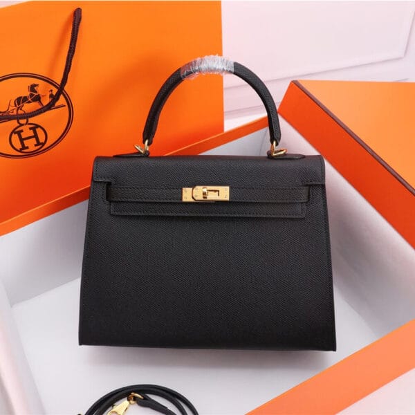 Hermes Kelly 25 black - Image 2