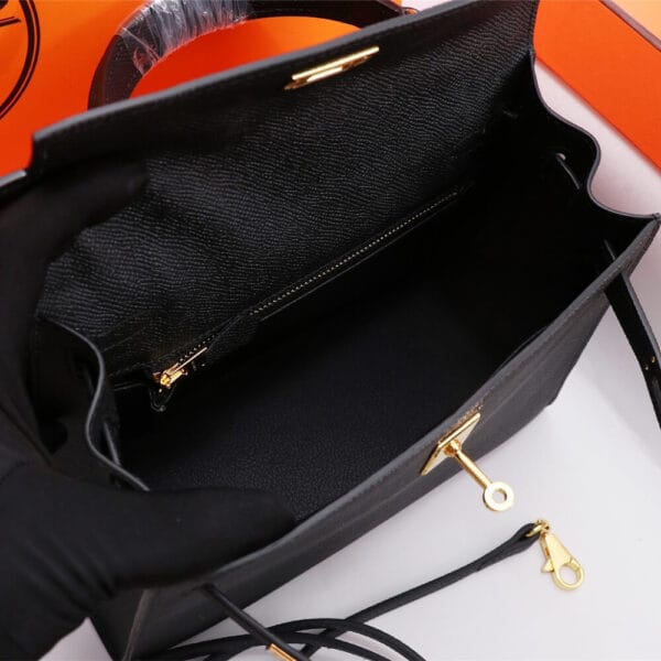 Hermes Kelly 25 black - Image 8