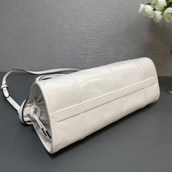 Prada Medium leather handbag(high-end grade) Beige - Image 5