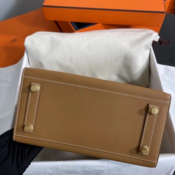 Hermès Birkin 25 Sellier(High-end Grade) Khaki - Image 4