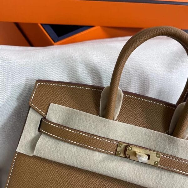 Hermès Birkin 25 Sellier(High-end Grade) Khaki - Image 5