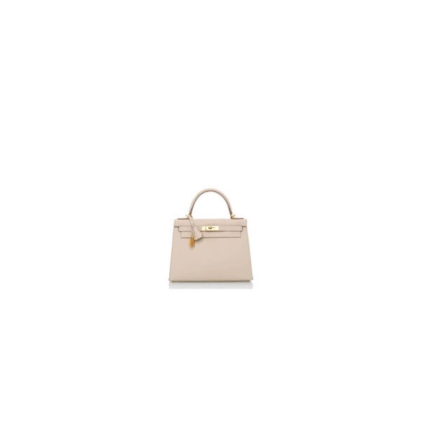 Hermes Kelly 25 Beige