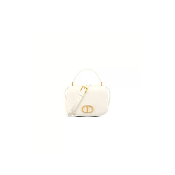 Dior Medium 30 Montaigne Avenue Top Handle Bag Beige