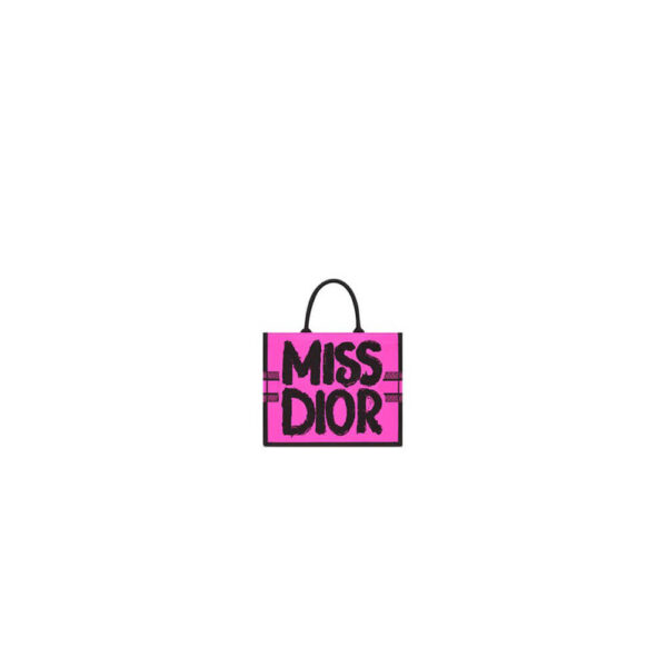 Small Dior Book Tote Pink