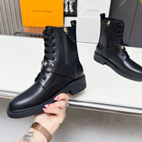 LV Citizen Flat Ranger Boot black - Image 5