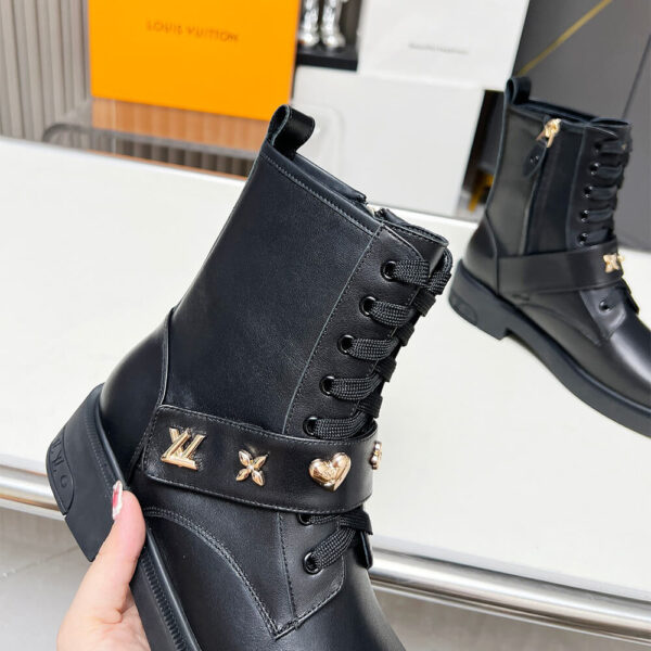 LV Citizen Flat Ranger Boot black - Image 7