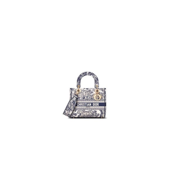 Dior Medium Lady D-Lite Bag Lake Blue
