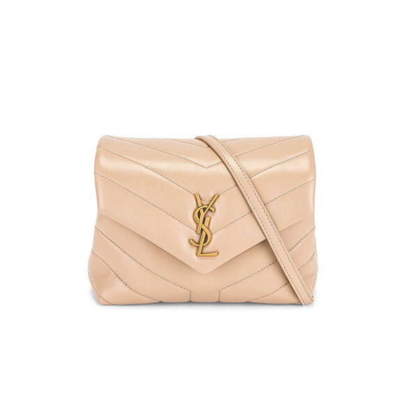 YSL Toy Loulou Bag White