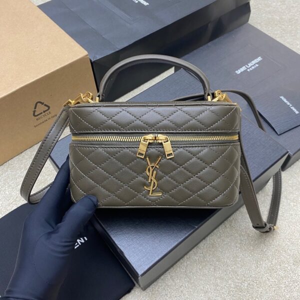 YSL GABY lambskin cosmetic bag black - Image 2