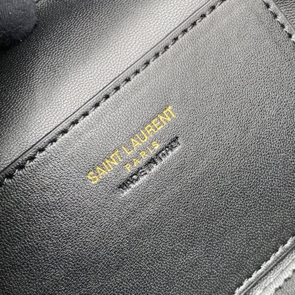 YSL GABY lambskin cosmetic bag black - Image 7