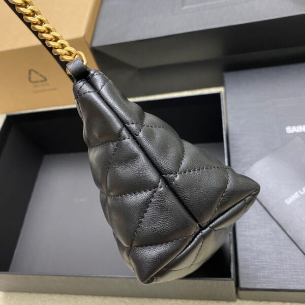 YSL MINI BAG IN QUILTED LAMBSKIN black - Image 3