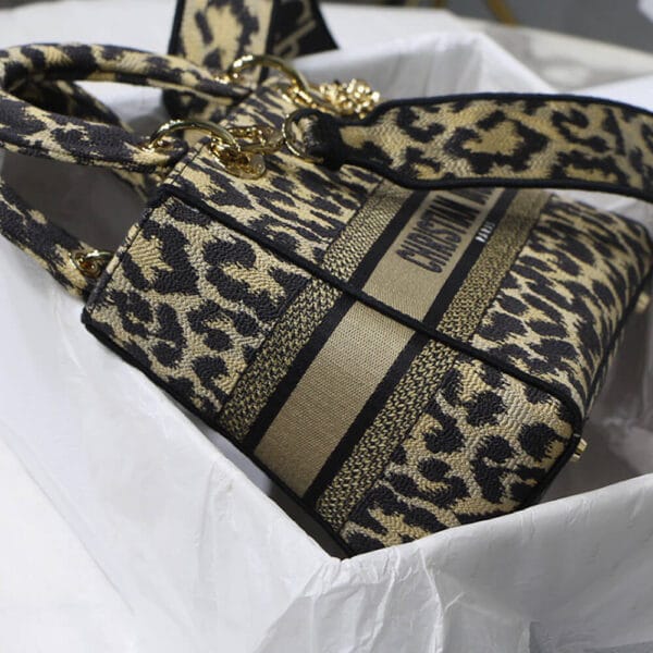 DIOR MEDIUM LADY D-LITE BAG black - Image 3