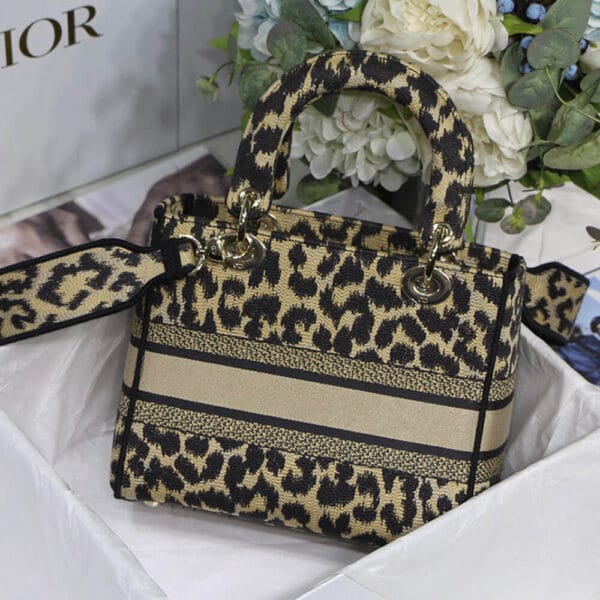 DIOR MEDIUM LADY D-LITE BAG black - Image 4