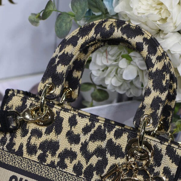 DIOR MEDIUM LADY D-LITE BAG black - Image 7