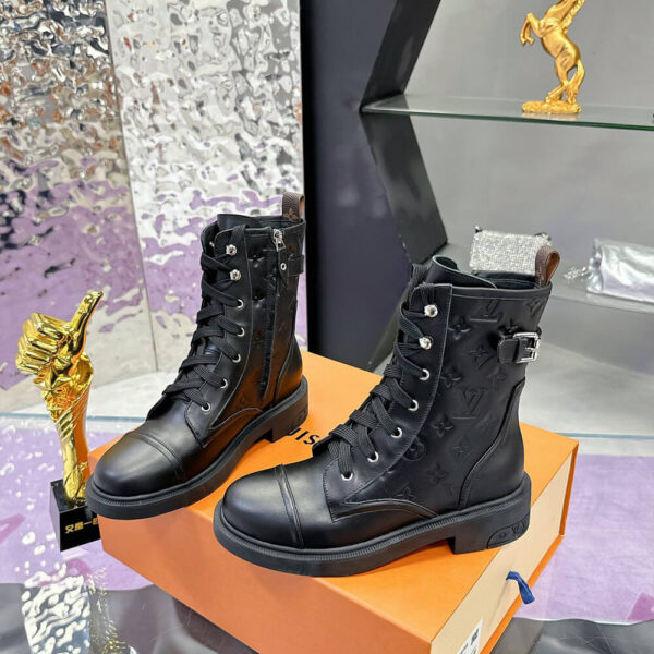 LV Citizen Flat Ranger Boot black - Image 3