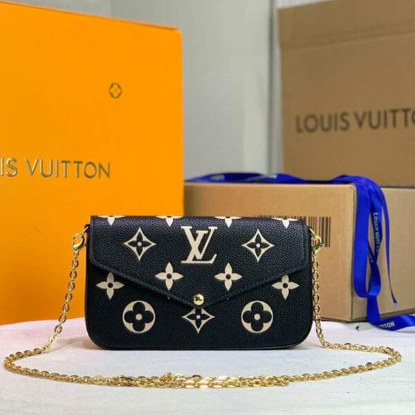 Louis Vuitton Felicie pochette bag black - Image 2