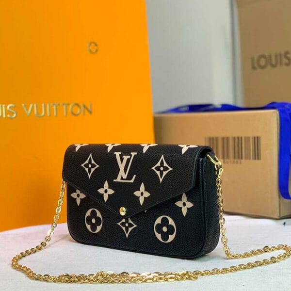 Louis Vuitton Felicie pochette bag black - Image 3