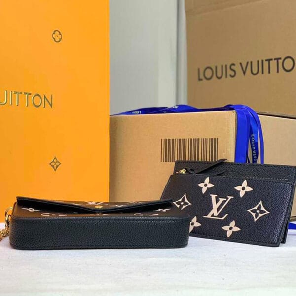 Louis Vuitton Felicie pochette bag black - Image 6