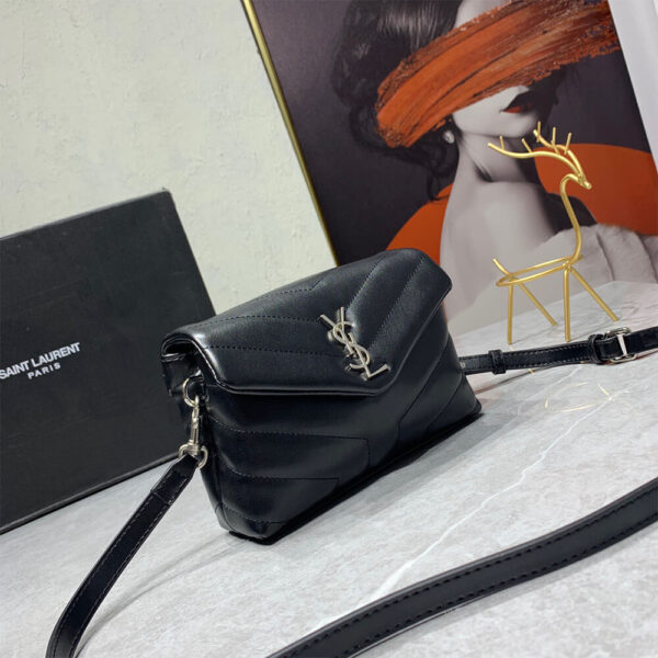 YSL Toy Loulou Bag black - Image 3