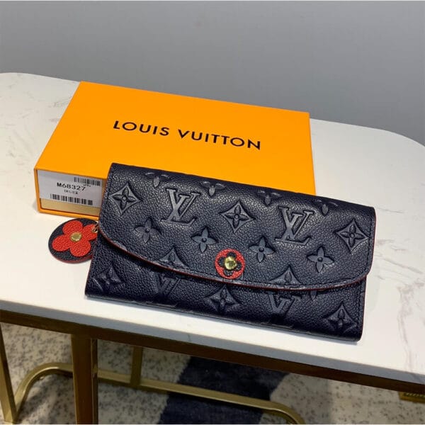 Louis Vuitton Emilie Wallet black - Image 2