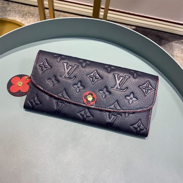 Louis Vuitton Emilie Wallet black - Image 3