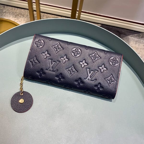 Louis Vuitton Emilie Wallet black - Image 4