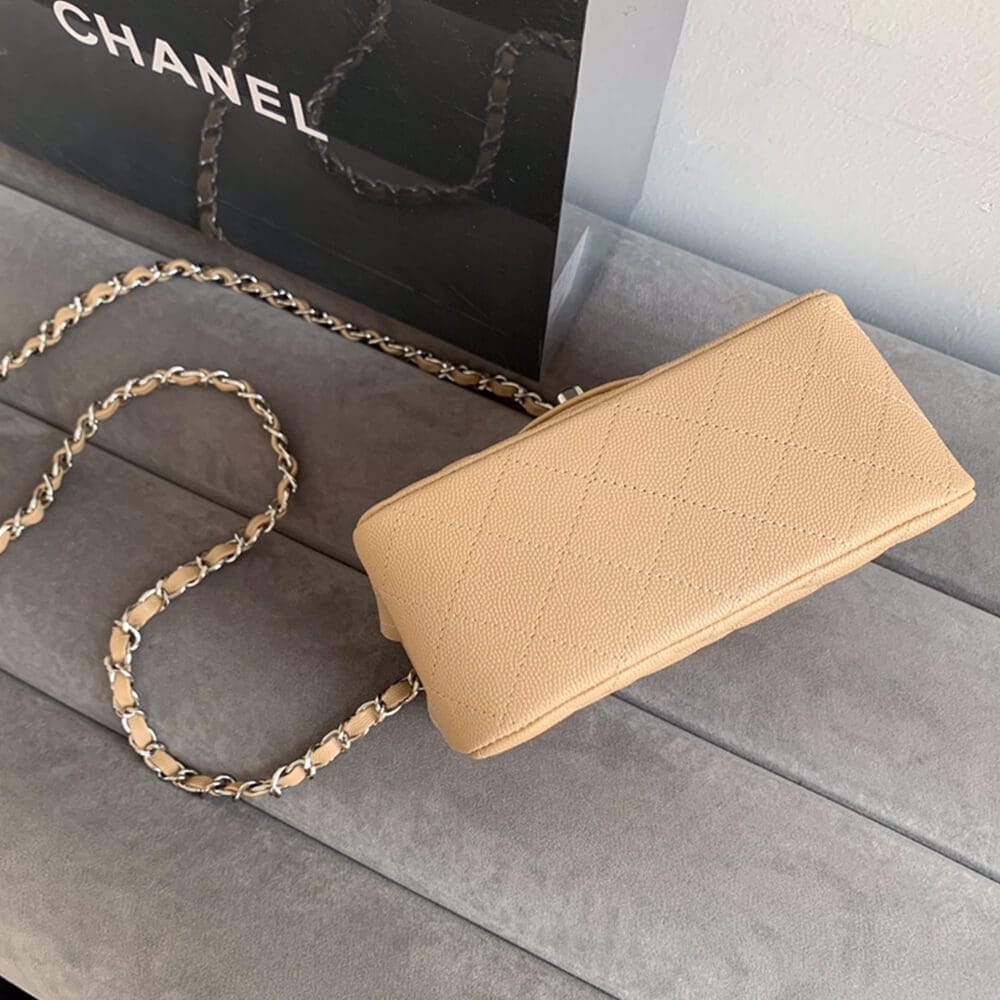 Chanel MINI FLAP BAG(high-end grade) Lake Blue - Image 5