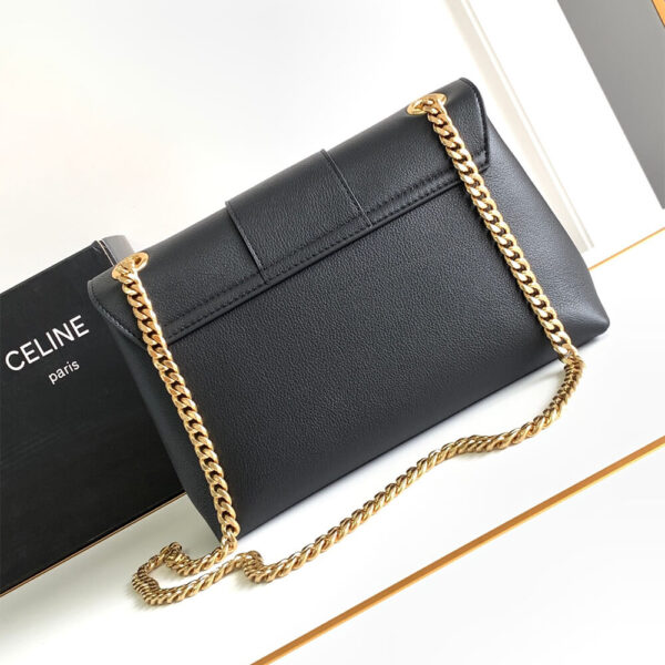 Medium CELINE VICTOIRE bag in soft calfskin black - Image 4
