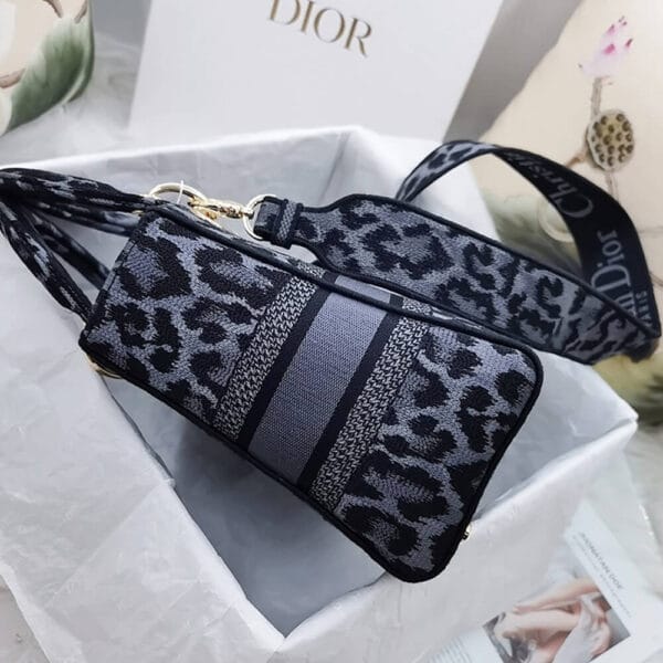 DIOR MEDIUM LADY D-LITE BAG black - Image 4