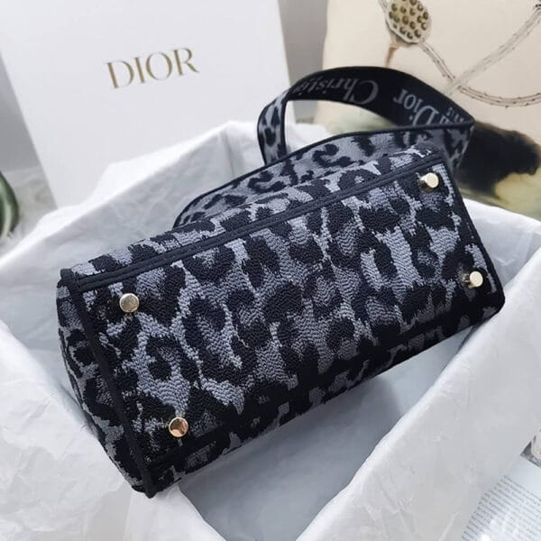 DIOR MEDIUM LADY D-LITE BAG black - Image 6