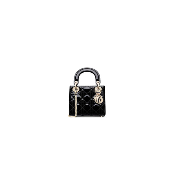 Mini Lady Dior Bag black