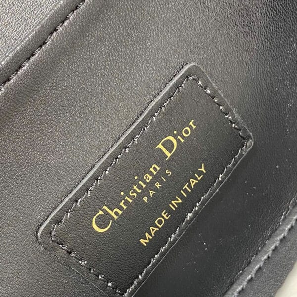 Dior Small 30 Montaigne Avenue Top Handle Bag black - Image 7