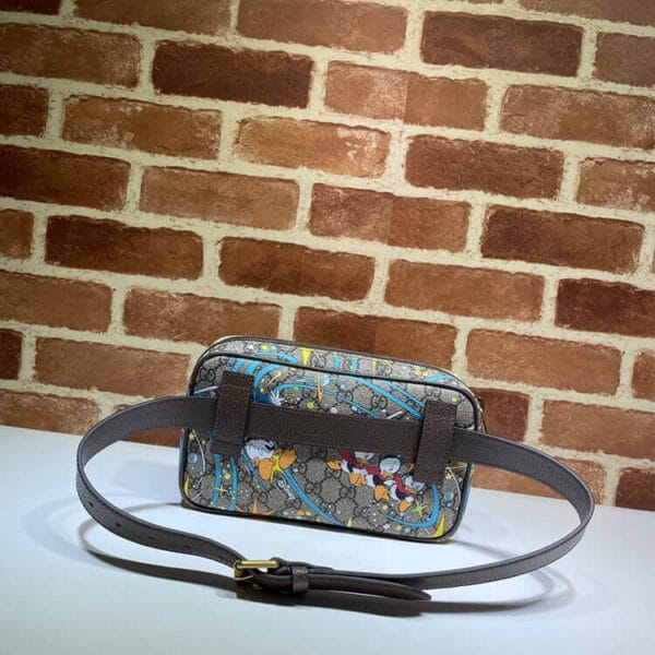 Disney x Gucci Donald Duck Print Belt Bag black - Image 3