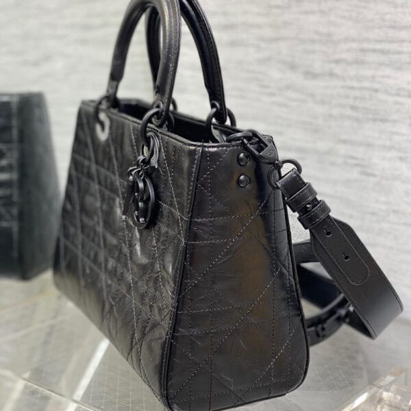 Dior Medium Lady D-Sire My ABCDior Bag black - Image 3