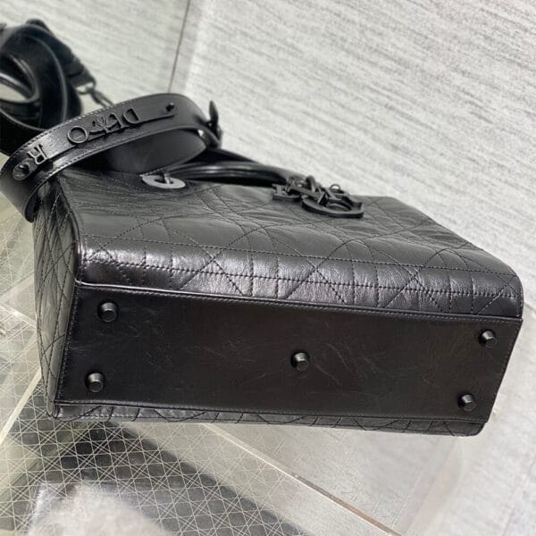 Dior Medium Lady D-Sire My ABCDior Bag black - Image 5