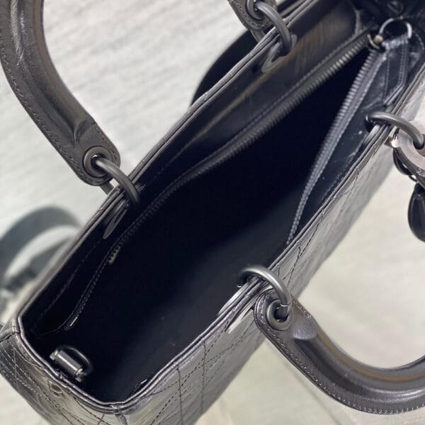 Dior Medium Lady D-Sire My ABCDior Bag black - Image 8