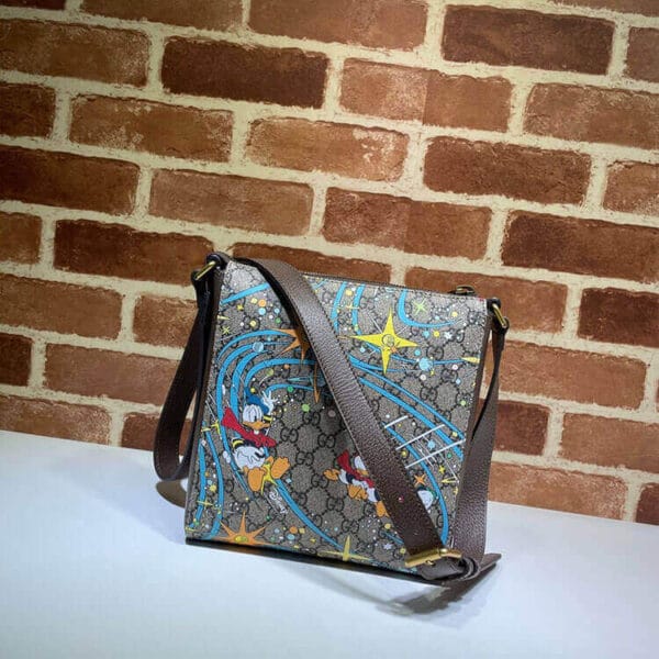 Disney x Gucci Donald Duck Messenger Bag black - Image 3